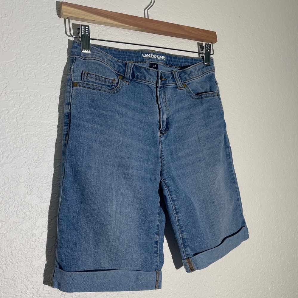 Lands’End Girl Jean Shorts